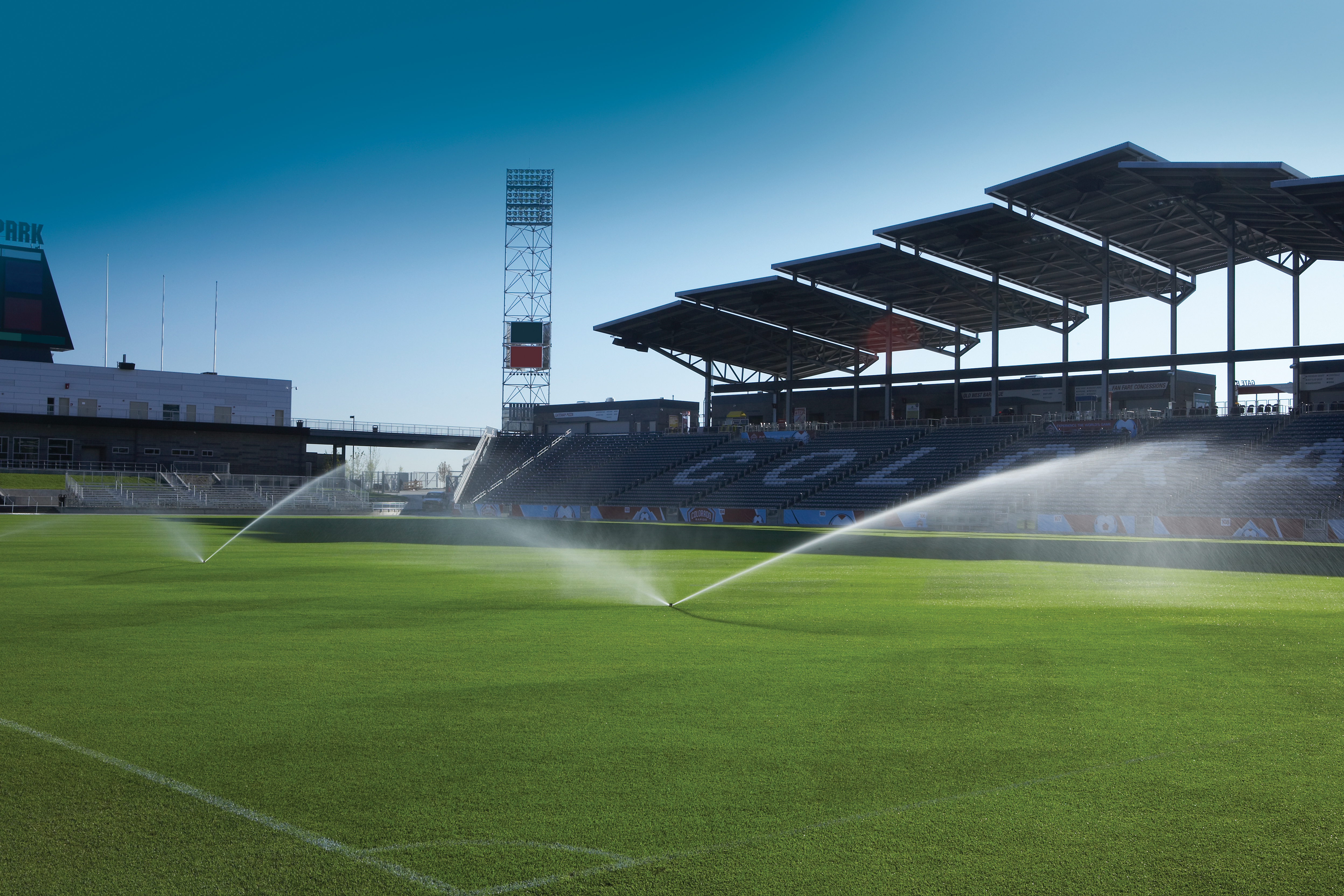 Sportpályák öntözésére